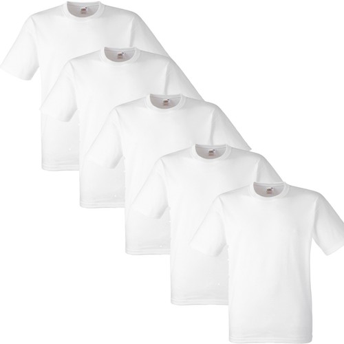 LOOM WHITE COTTON T-SHIRT TSHIRT TEE 