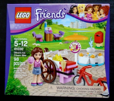LEGO FRIENDS: Olivia's Ice Cream Bike (41030) Building Kit 98pcs Retired Set