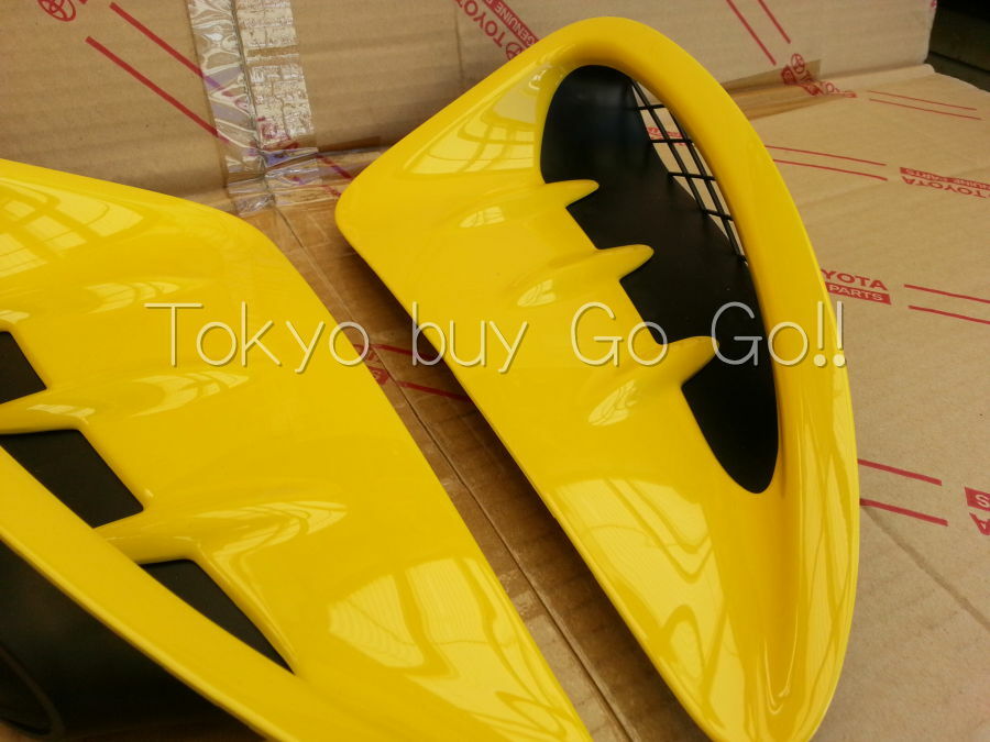 Toyota MR2 Spyder ZZW30 Yellow 576 Quarter Panel Air Inlet Garnish LH ...