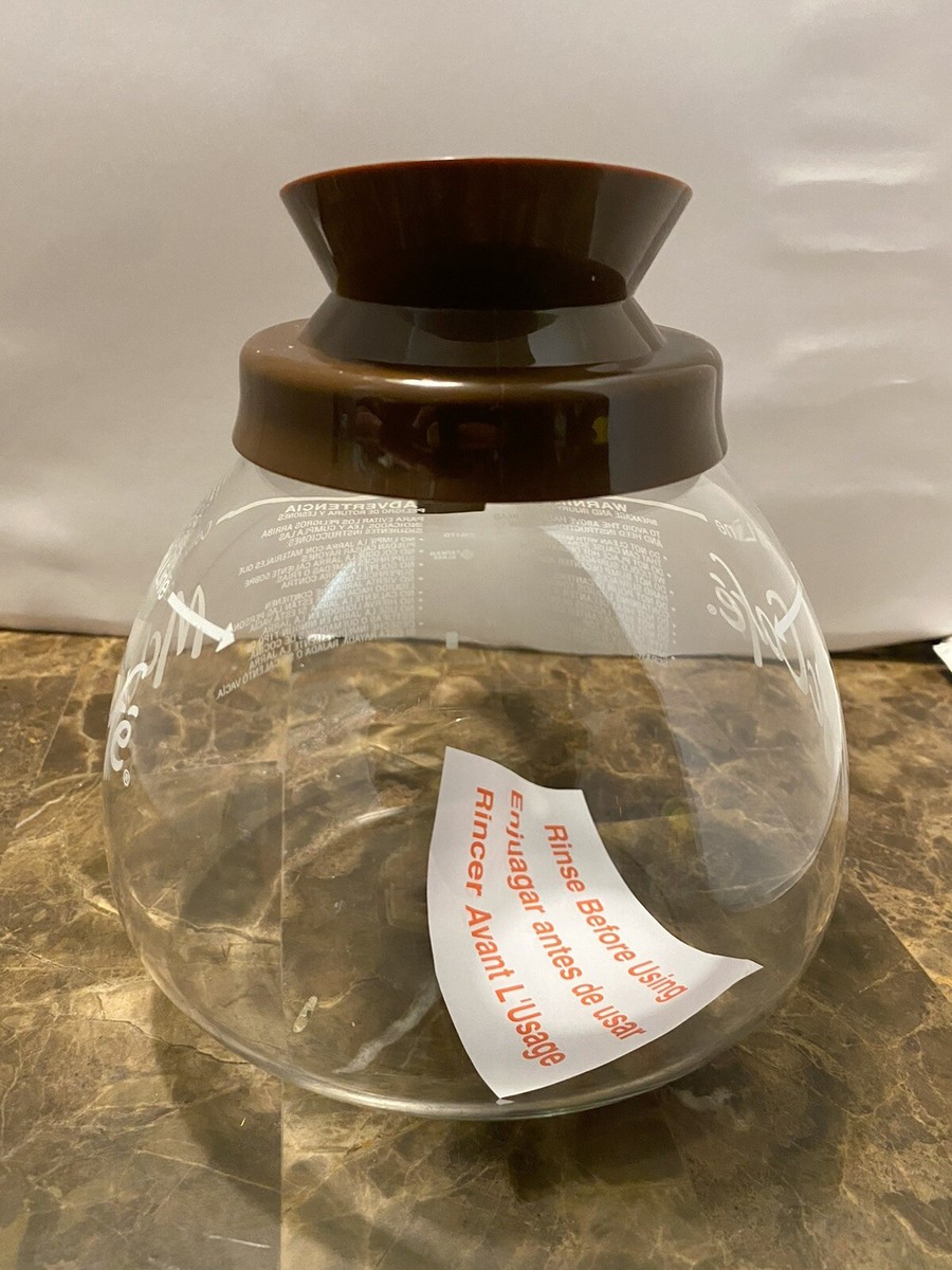 ビンテージ マクドナルド コーヒーポット Vintage McDonald's Restaurant McCafe Glass Coffee Pot With