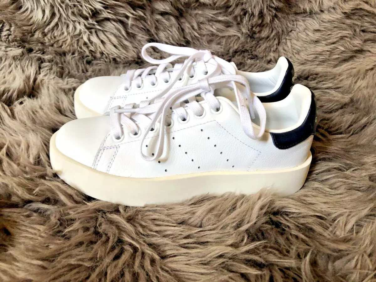 Stan smith bold leather clearance sneakers