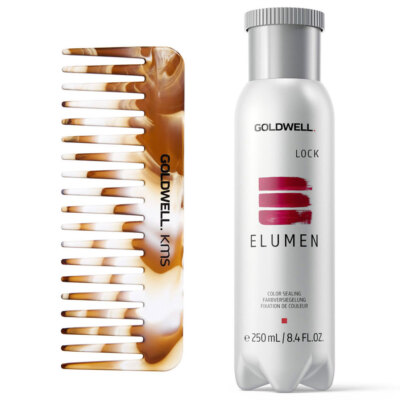Goldwell Elumen Lock 250 ml +  SUNKISSED Kamm
