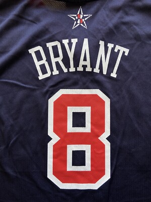 USA BASKETBALL TEAM SHIRT JERSEY REEBOK sz XL MEN #8 KOBE BRYANT