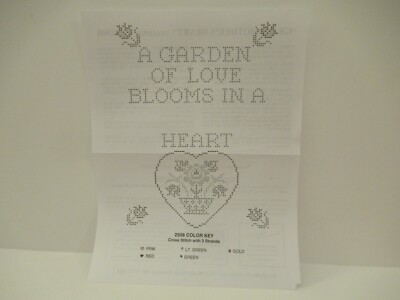Design Works - Counted Cross Stitch - Grandmother's Heart - Leaflet