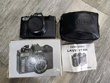 Vintage Lavec LT-006 35mm Film Camera 50mm Optical Lens NOS with Case, Owner Man