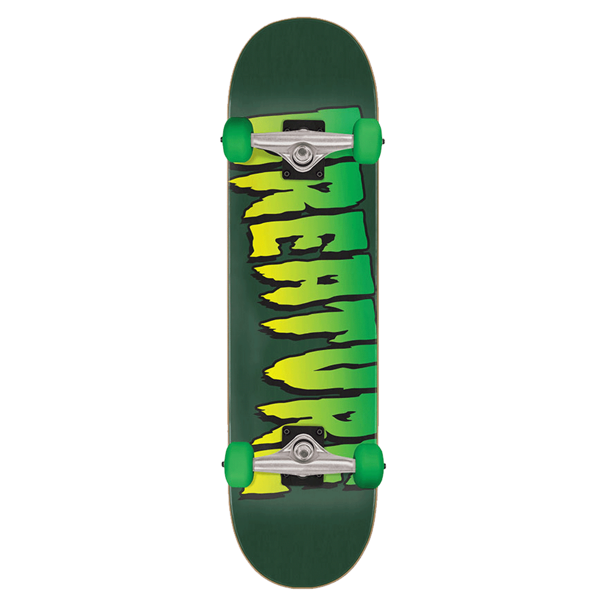 Creature Skateboard Complete Logo Full Green 8.0