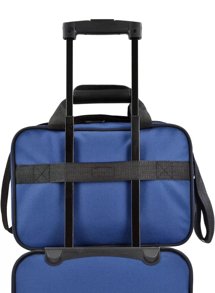 Juego de equipaje de mano expandible de 2 piezas U.S. Traveler's Rio - poliéster 1200D Foto 4 de 4