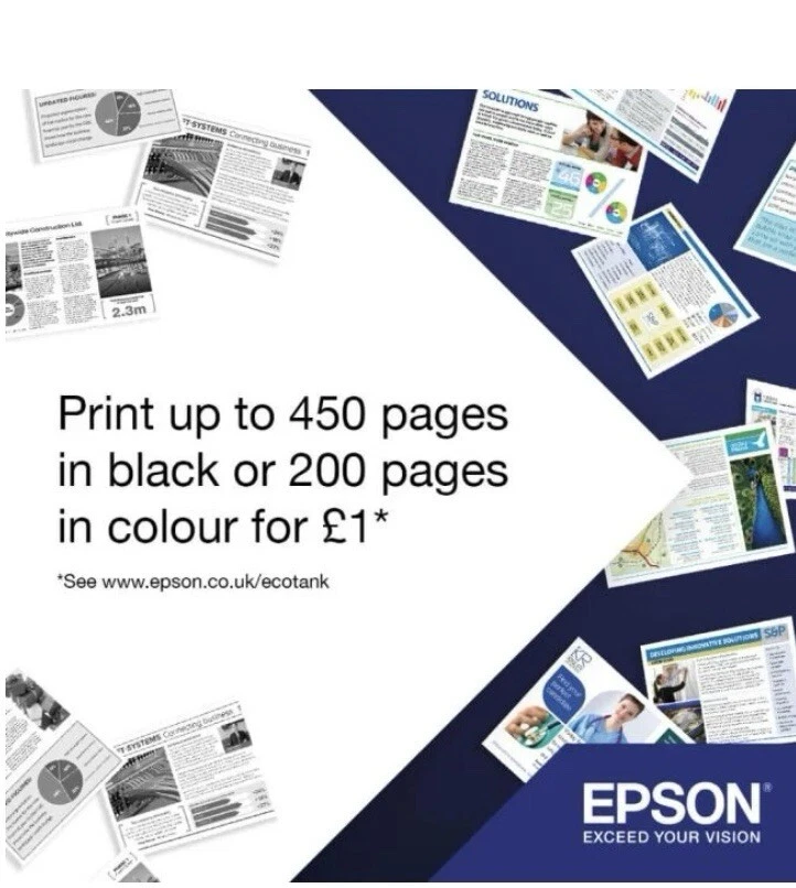 Epson ET-4800 Colour Inkjet All-In-One Printer -(Empty Tank) Inks Not Included - Image 4 of 4