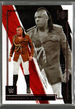 2022 Panini Impeccable WWE #94 Commander Azeez Auto /99 