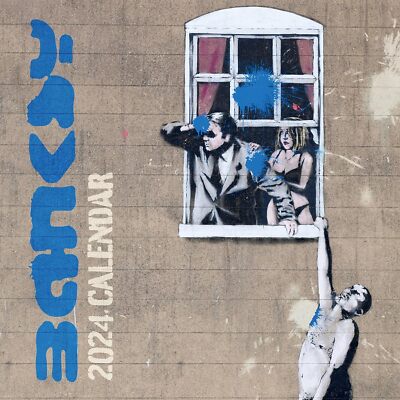 BANKSY - 2024 WALL CALENDAR - BRAND NEW - 74068 | eBay