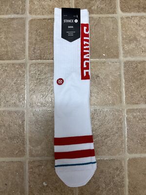 Stance Crew Socks Men Large Size 9 To 13 New With Tags
