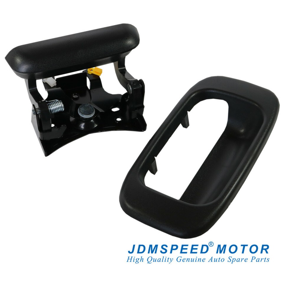 Silverado Tailgate Handle Tailgate Handle With Bezel & Clips For 1999-2007 Chevy Silverado & GMC Sierra GMC Sierra Tailgate Handle Replacement - Foto 8