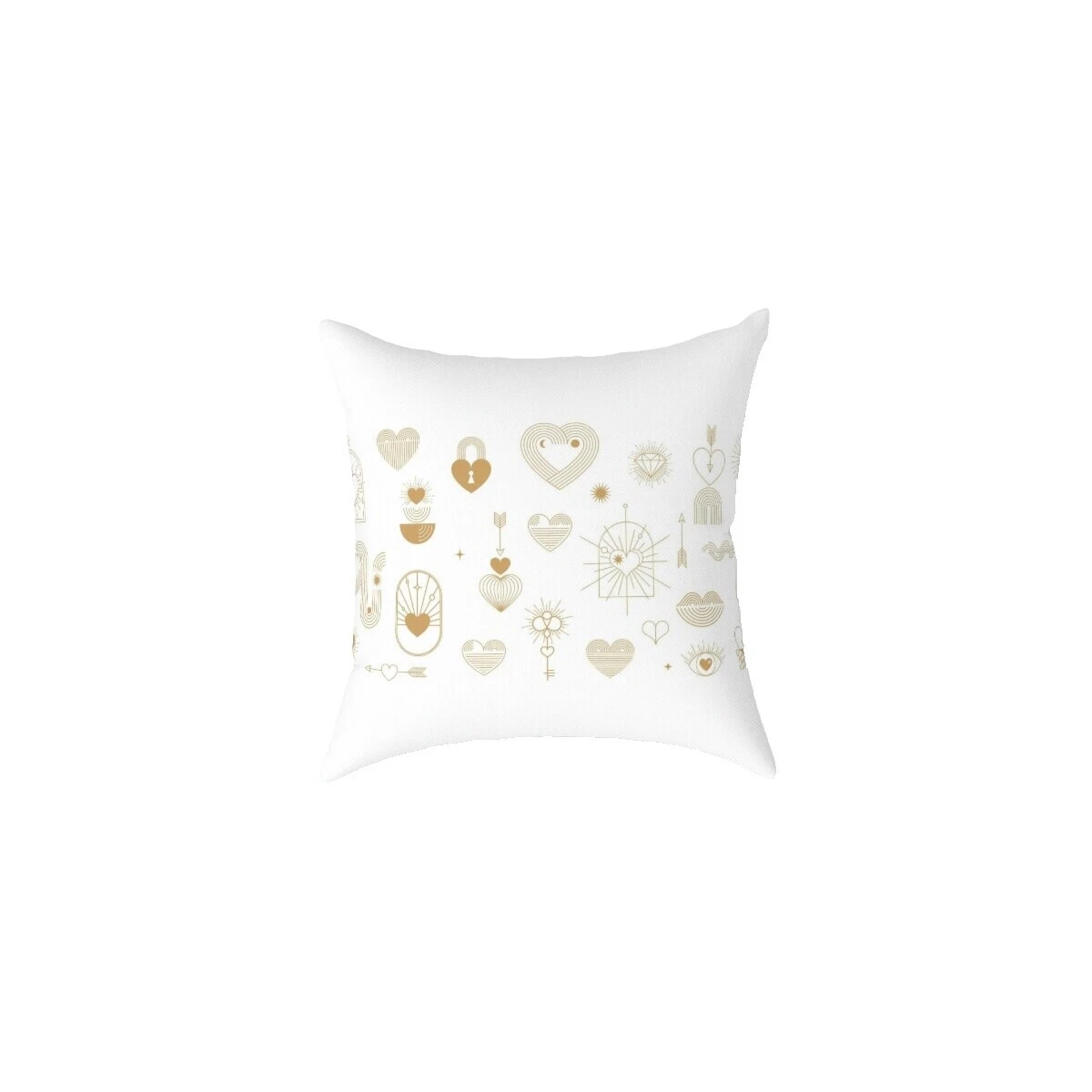 Polyester Hearts Bedding