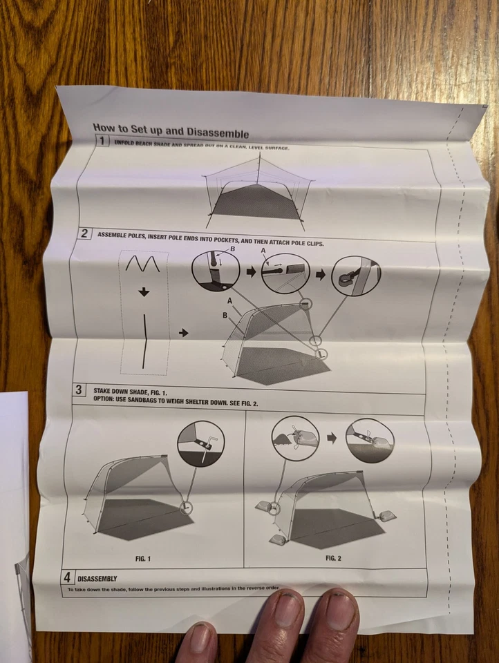 Sombra de playa compacta pequeña Coleman Skyshade™ - Mar Caribe 2000037508 UPF 50+ Foto 2 de 2