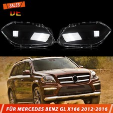 2pcs Scheinwerferglas Streuscheibe Klar Fit Für Mercedes Benz W166 ML 2011-2015