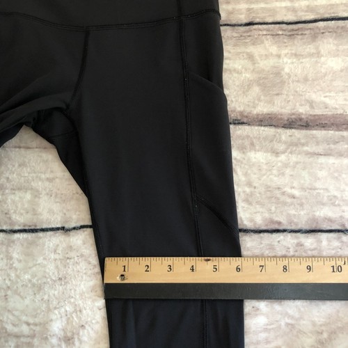 Lululemon Speed Tight V Womens 4 Black Zip Pocket Yoga Athleisure - Picture 14 of 14