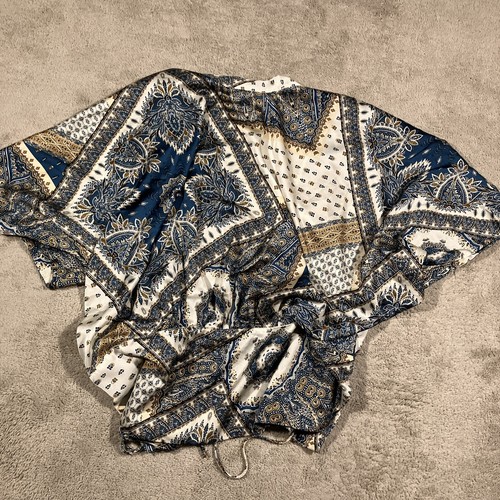 Hayden Los Angeles Floral Tunic Womens XL Paisley Lightweight Kimono Sleeves - Picture 7 of 11