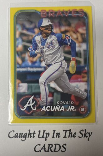 2024 Topps Series 1 Yellow Parallels--Pick Your Card - Picture 2 of 16