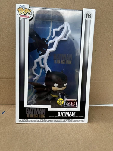 Funko Pop! Comic Book Cover with Case: DC Universe - Batman (Glow) -...