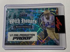 J. MICHAEL STURDIVANT 2024 Leaf Metal With Honors Laser Water Proof 1/1 (U2)