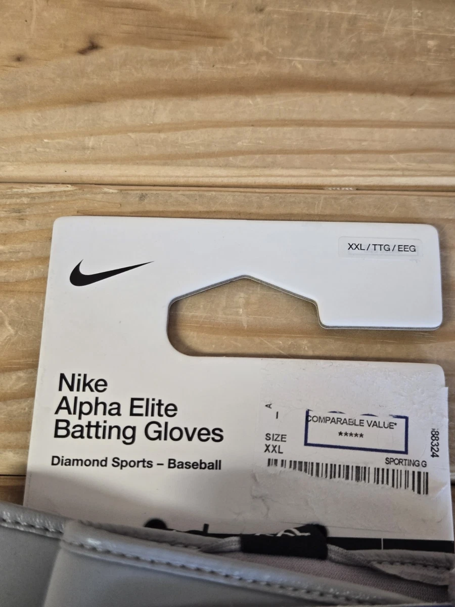 XXL - Guantes de bateo de béisbol Nike Alpha Elite Kentucky Wildcats PE nuevos