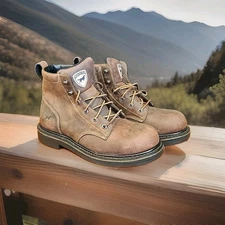 Irish Setter Men's 7 D 83639 Farmington 6" Soft Toe Boots By Red Wing Shoes