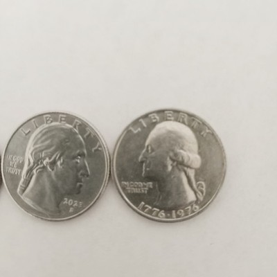 1976 Bicentennial Washington..plus 2 Other Rare QUARTERS See Photos all  for $15