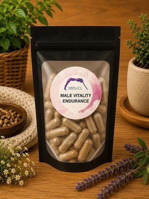 Male Vitality Endurance - Alkaline Plant-Based Botanical Wellness Compound