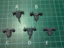 Chaos Space Marine Chosen Backpacks (bits)