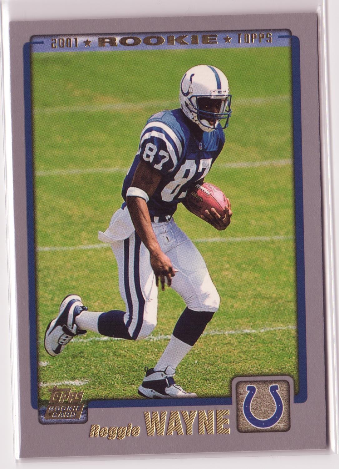 2001 Topps - Reggie Wayne #344 Rookie Card RC