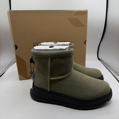 Koolaburra by UGG Koola Mini Hybrid Boots Womens 8 Limewash Pull On Waterproof