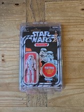 Hasbro Star Wars Retro Collection Episode IV ANH Stormtrooper W  Starcase