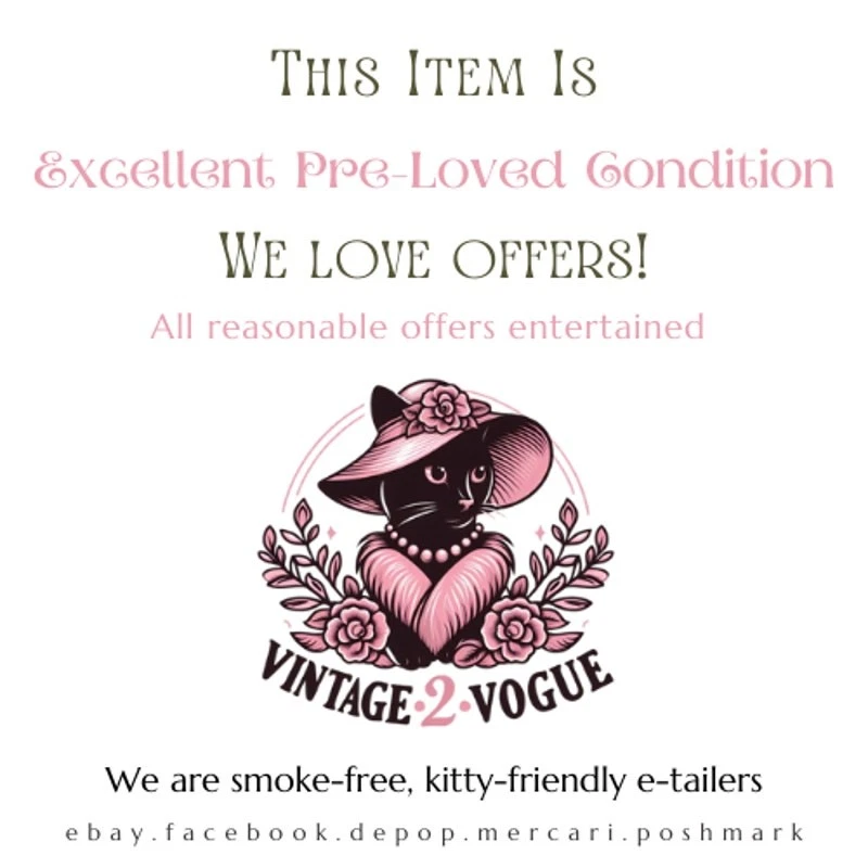 UNDERCOVER VICTORIA'S SECRET prendisole blu Ditsy floreale e all'uncinetto S