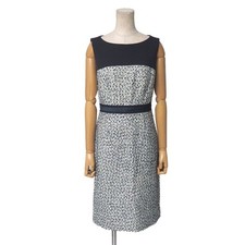 Unused item Tory Burch LUCILLE DRESS one piece Size 2 Lamé tweed switch 202...