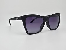 Goodr New Wave Renegade Pop G Black Frame Polarized Black Lens Sunglasses 54mm