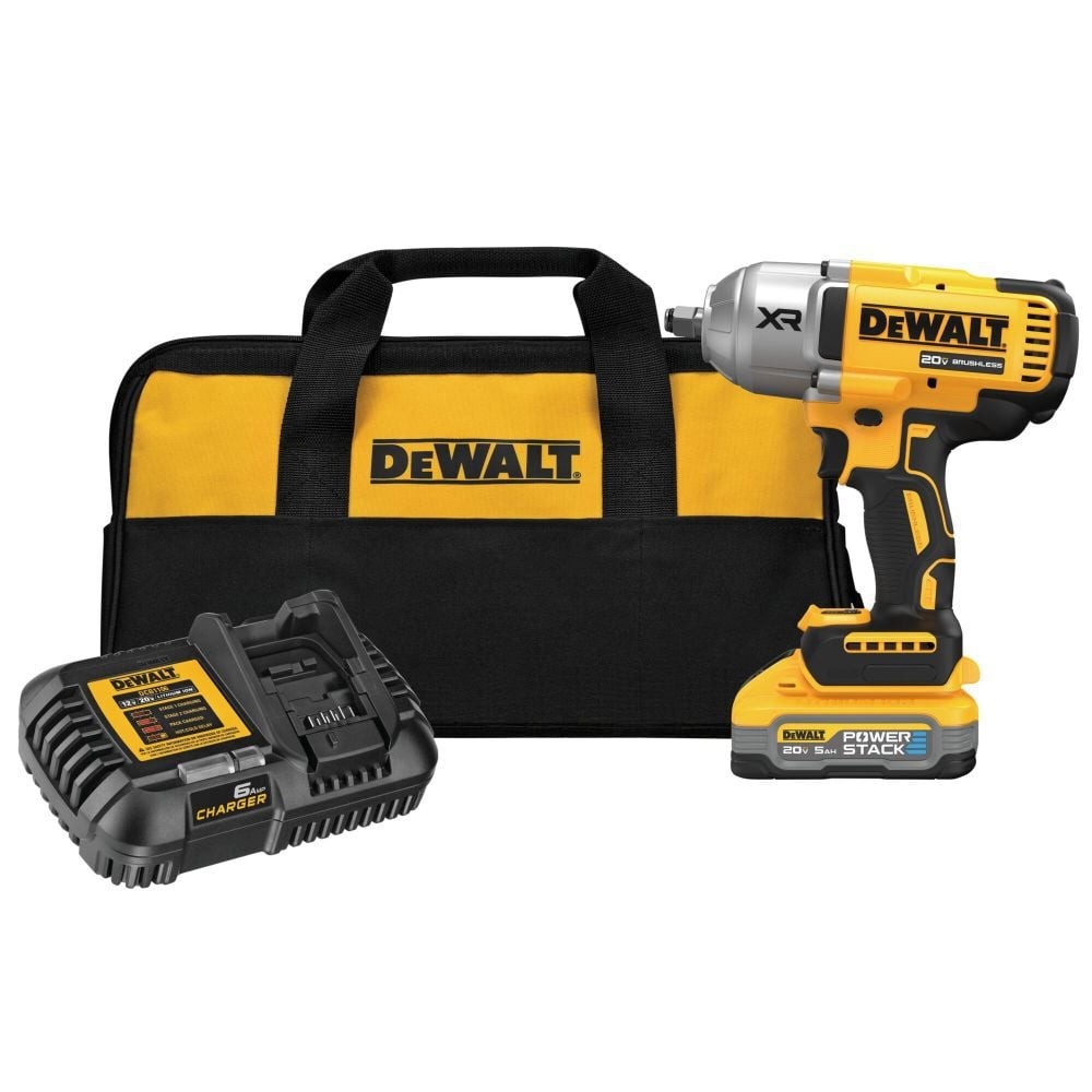 Ударный гайковерт Dewalt 20V Max Xr 12 дюйма с высоким крутящим моментом и кольцевой наковальней Беспроводной 76390₽