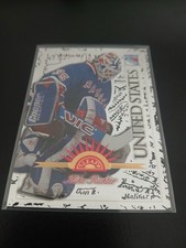 1997-98 Leaf International #70 Mike Richter -  White United States Variation USA