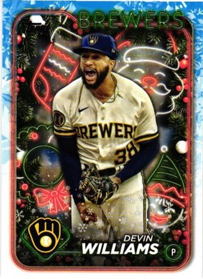 2024 Topps Holiday - Devin Williams #H129