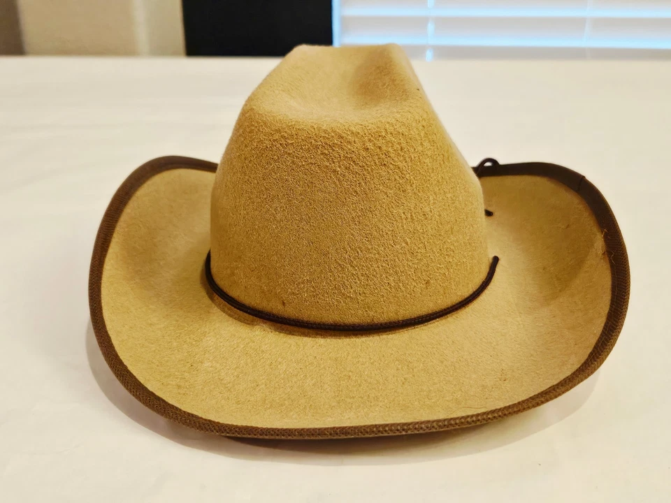 Andrew Lincoln & Cailey Fleming The Walking Dead Sombrero de Sheriff Doble Autografiado Foto 4 de 4