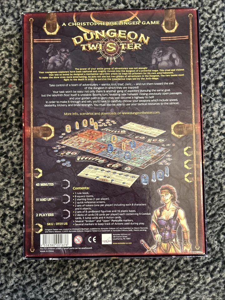 Dungeon Twister Board Game: From a Game Collector’s Estate - Image 2 of 4