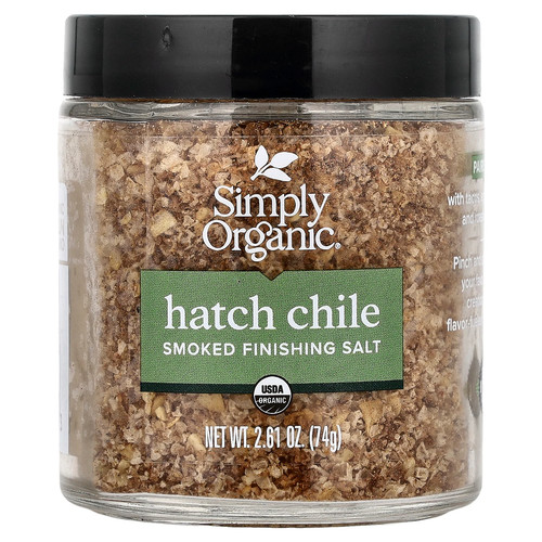 Smoked Finishing Salt, Hatch Chile, 2.61 oz (74 g)