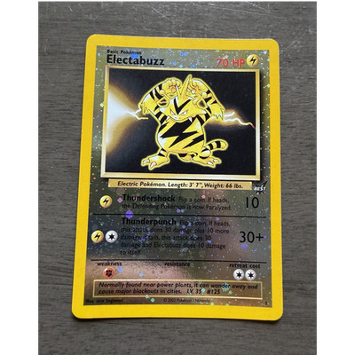 Pokemon Electabuzz Best of Game 001/009 Reverse Holo Promo