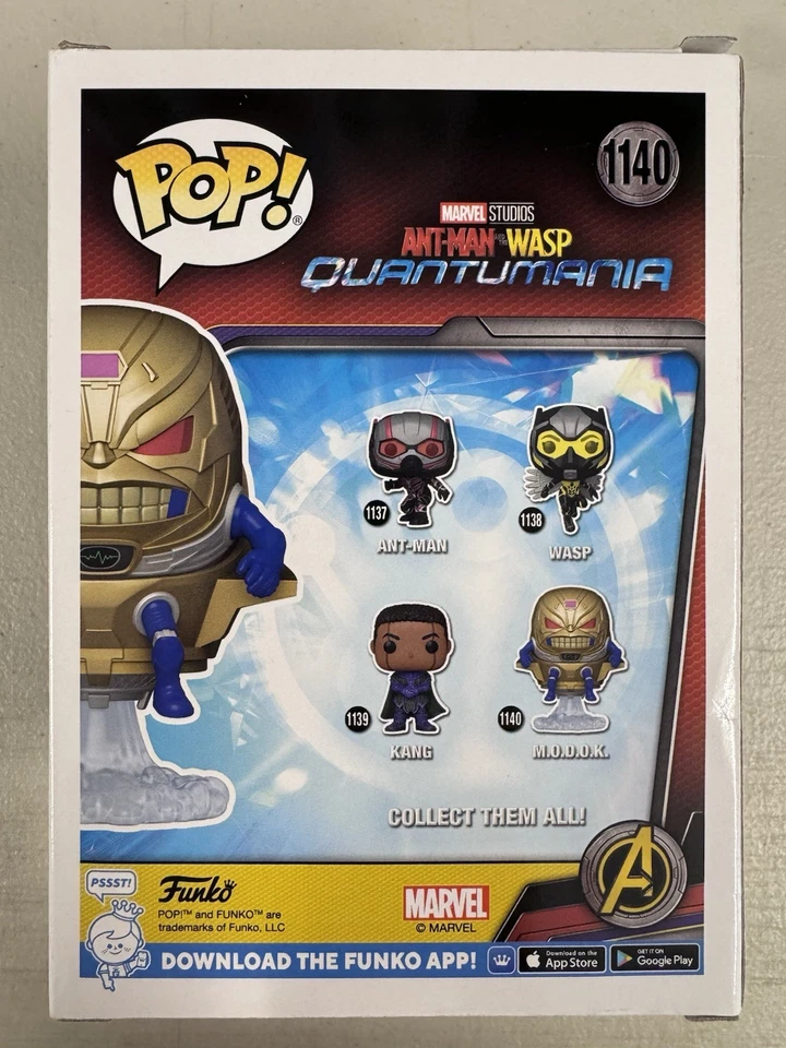 M.O.D.O.K. 1140 ~ Marvel: Homem-Formiga e a Vespa - Quantumania ~ Vinil Funko Pop - Imagem 3 de 4
