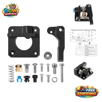 Lightweight Aluminum Extruder for Ender 3/Pro/V2 - Easy Installation & Upgrade