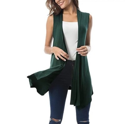 Ladies Gilet, Size S, Dark Green