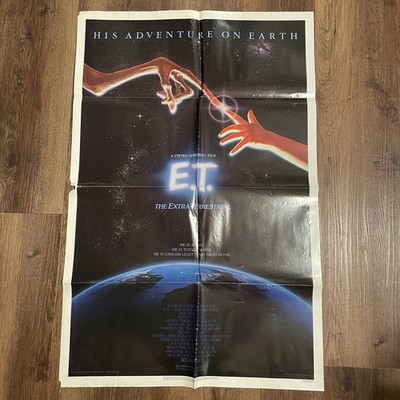 E.T. the Extra-Terrestrial Original US Movie Poster NSS 820073 Folded