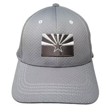 Cap America Baseball Cap Gray OS Arizona Flag Golf Tournament Embroidered Hat