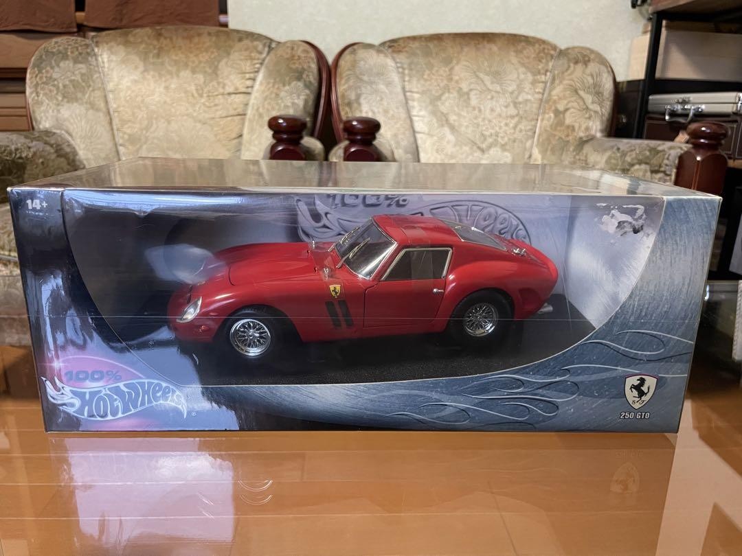 最終価格未開封美品】1/18 Hot Wheels FERRARI 250GTO 1/18 Hot Wheels Hotwheels Elite Ferrari 250 GTO 250GTO (Red