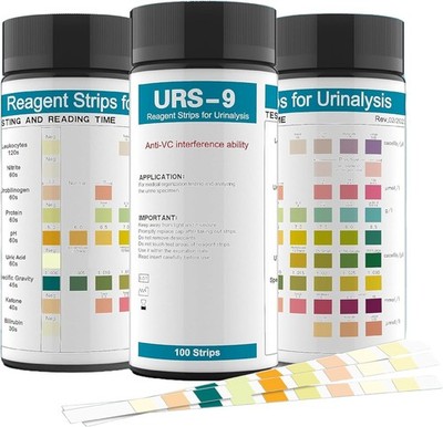 Home Use URS 9-in-1 Urine Test Strips 9 Parameters Testing for Body Health Care