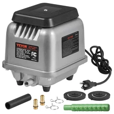 Linear Air Pump 109 L/Min Septic Aerator Pump 1/2 Acre 10ft Pond Aeration